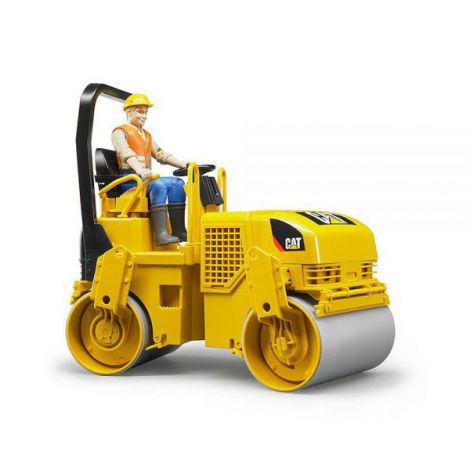 BRUDER - COMPACTOR ASFALT CU TAMBUR CAT - imagine 7